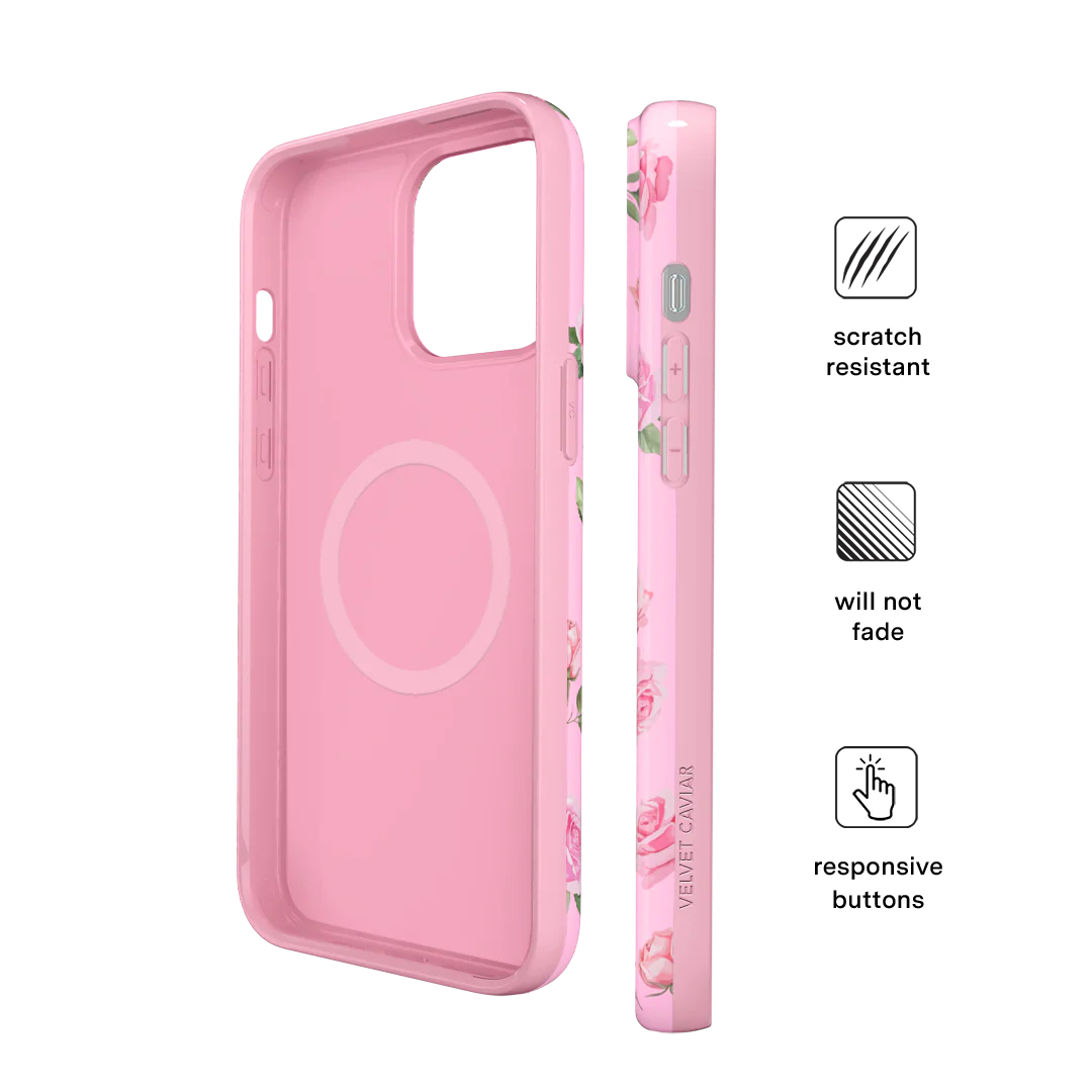 Baby Pink Roses iPhone Case - Image 65