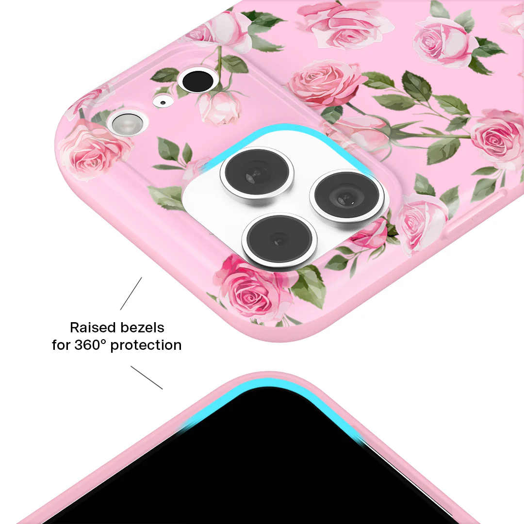 Baby Pink Roses iPhone Case - Image 88