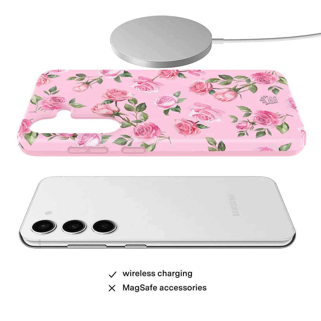 Baby Pink Roses Samsung Case - Image 28