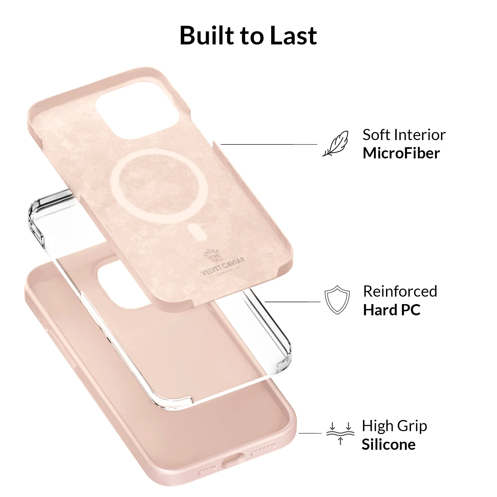 Pink Silicone iPhone Case - Image 21