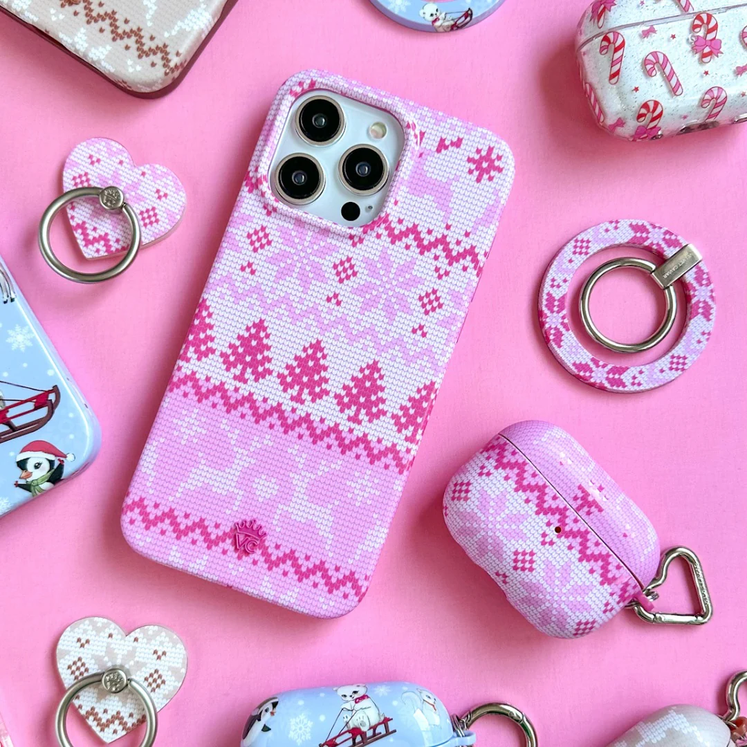 Bubble Gum Sweater AirPod Case - Image 2