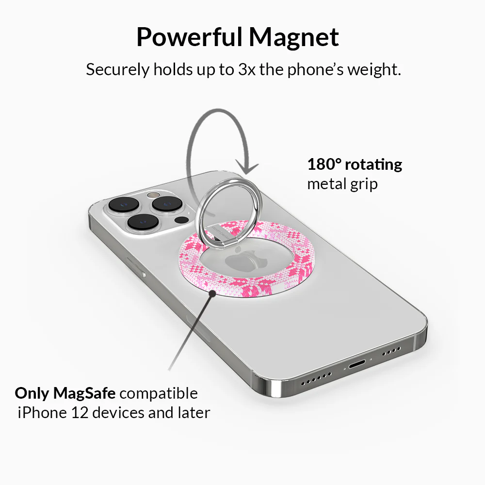 Bubble Gum Sweater MagSafe Grip Ring - Image 3