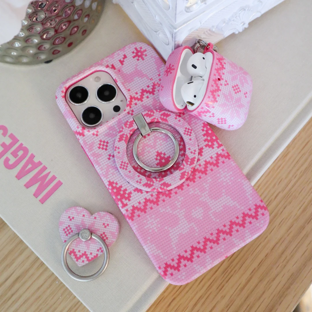 Bubble Gum Sweater Phone Ring - Image 2