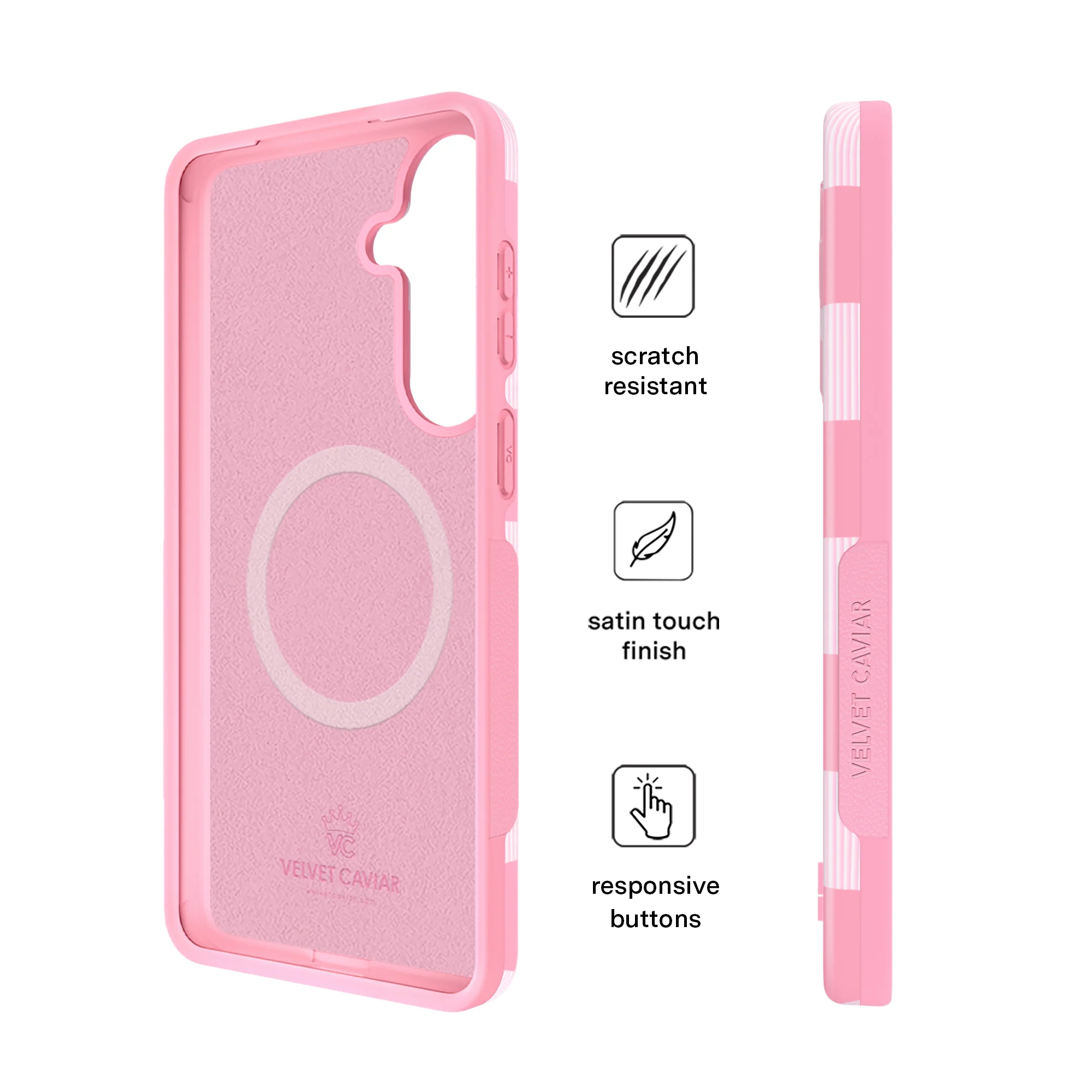 Pink Vibe Checkered Samsung Case - Image 66