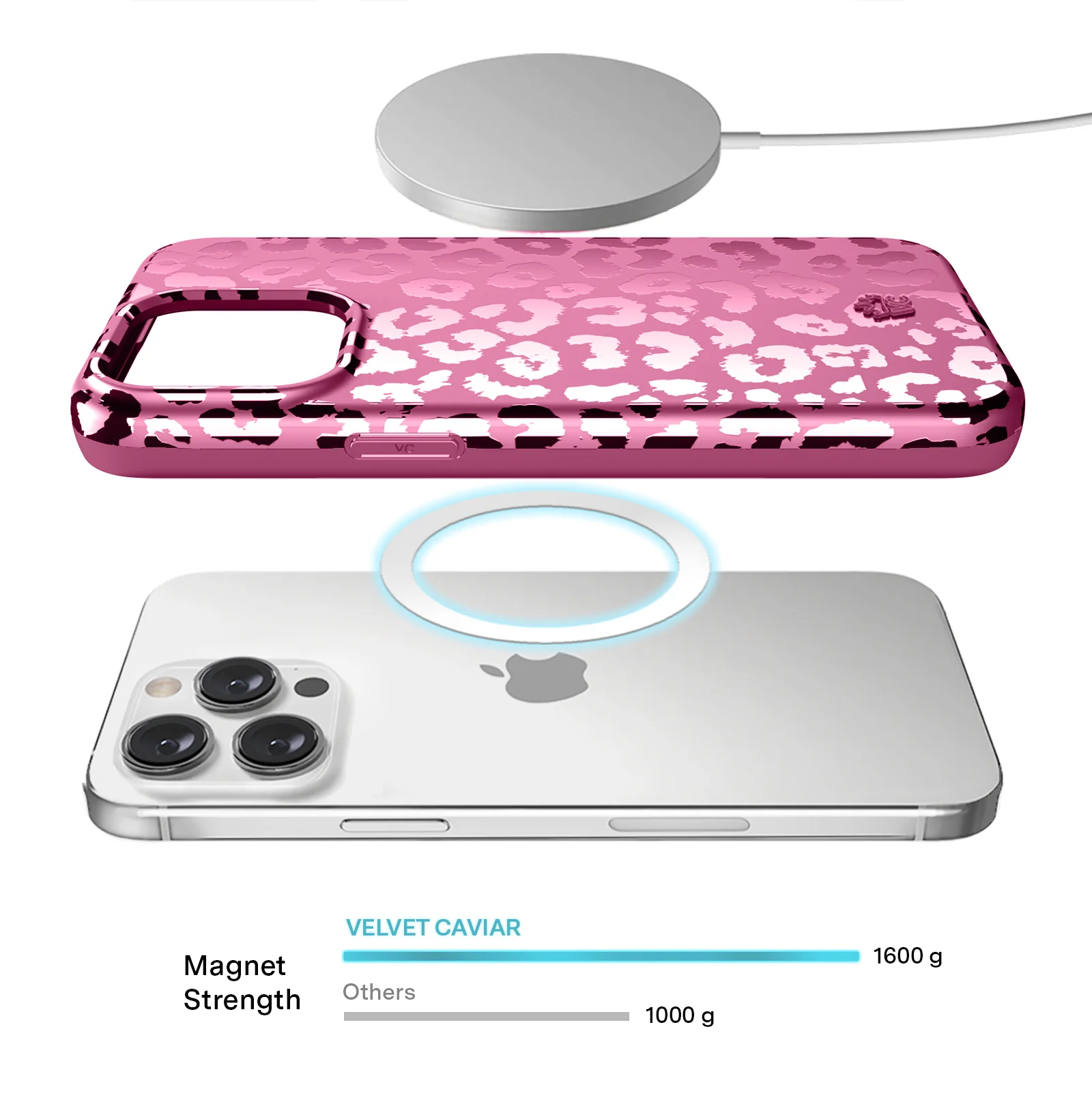 Pink Ruby Leopard iPhone Case - Image 106