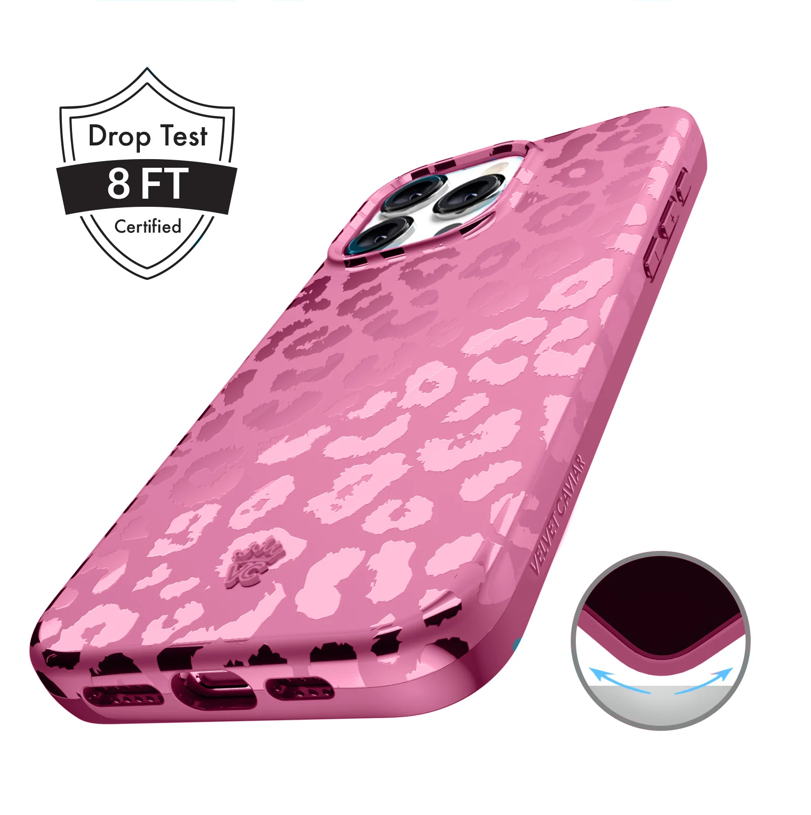 Pink Ruby Leopard iPhone Case - Image 107