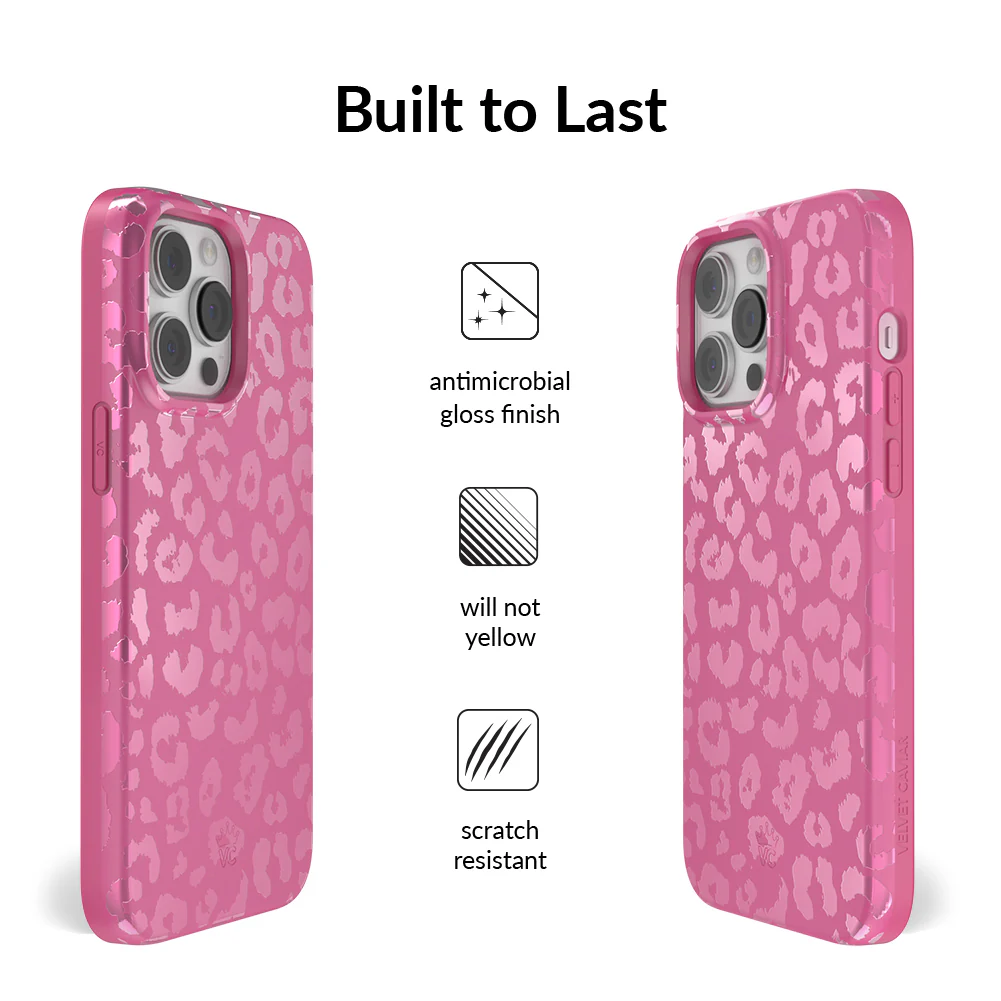 Pink Ruby Leopard iPhone Case - Image 11