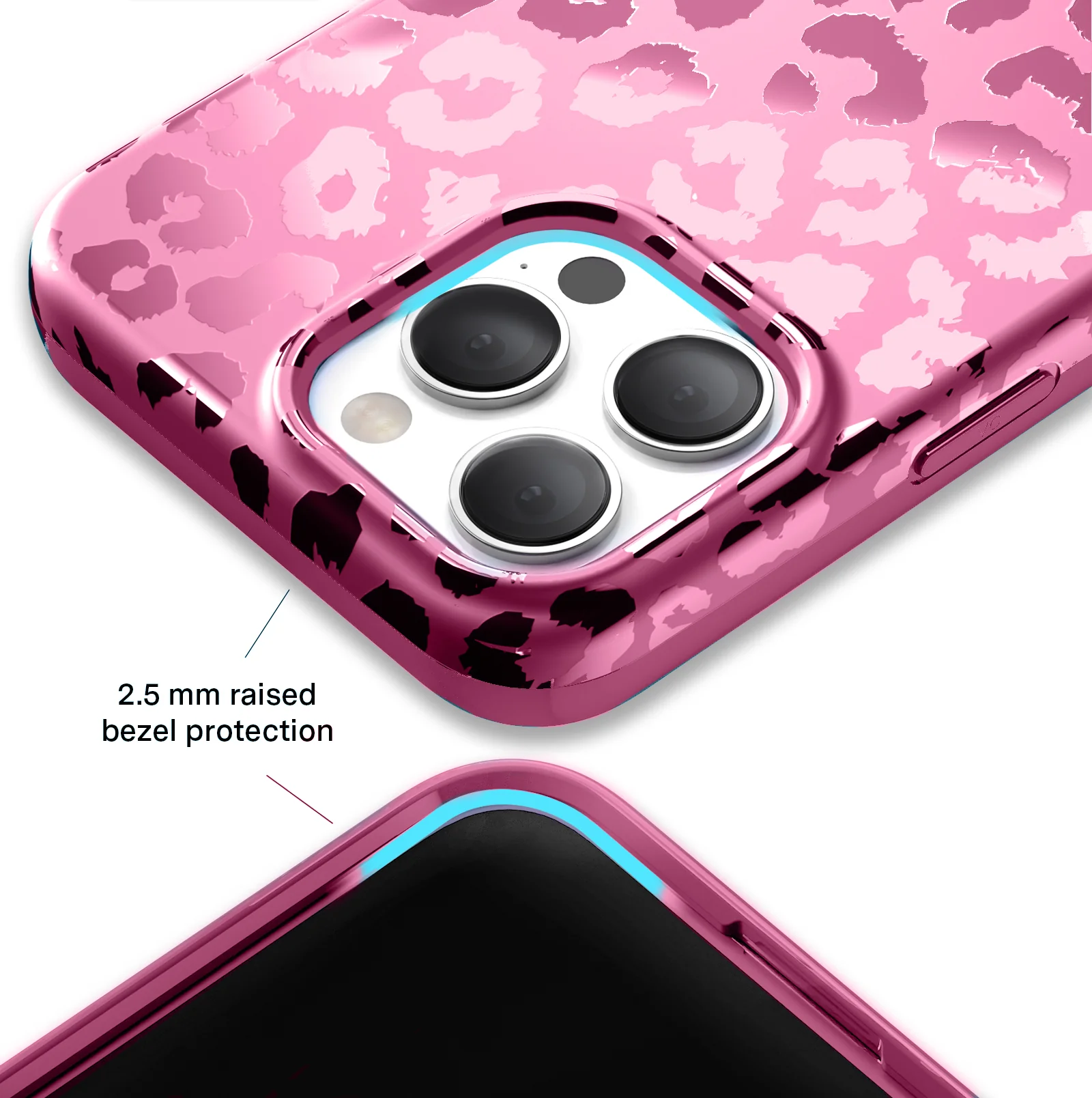 Pink Ruby Leopard iPhone Case - Image 111
