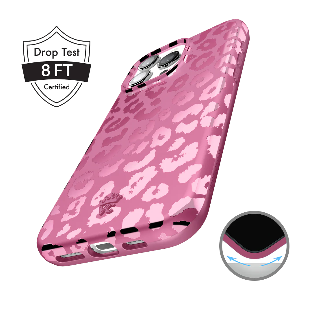 Pink Ruby Leopard iPhone Case - Image 119