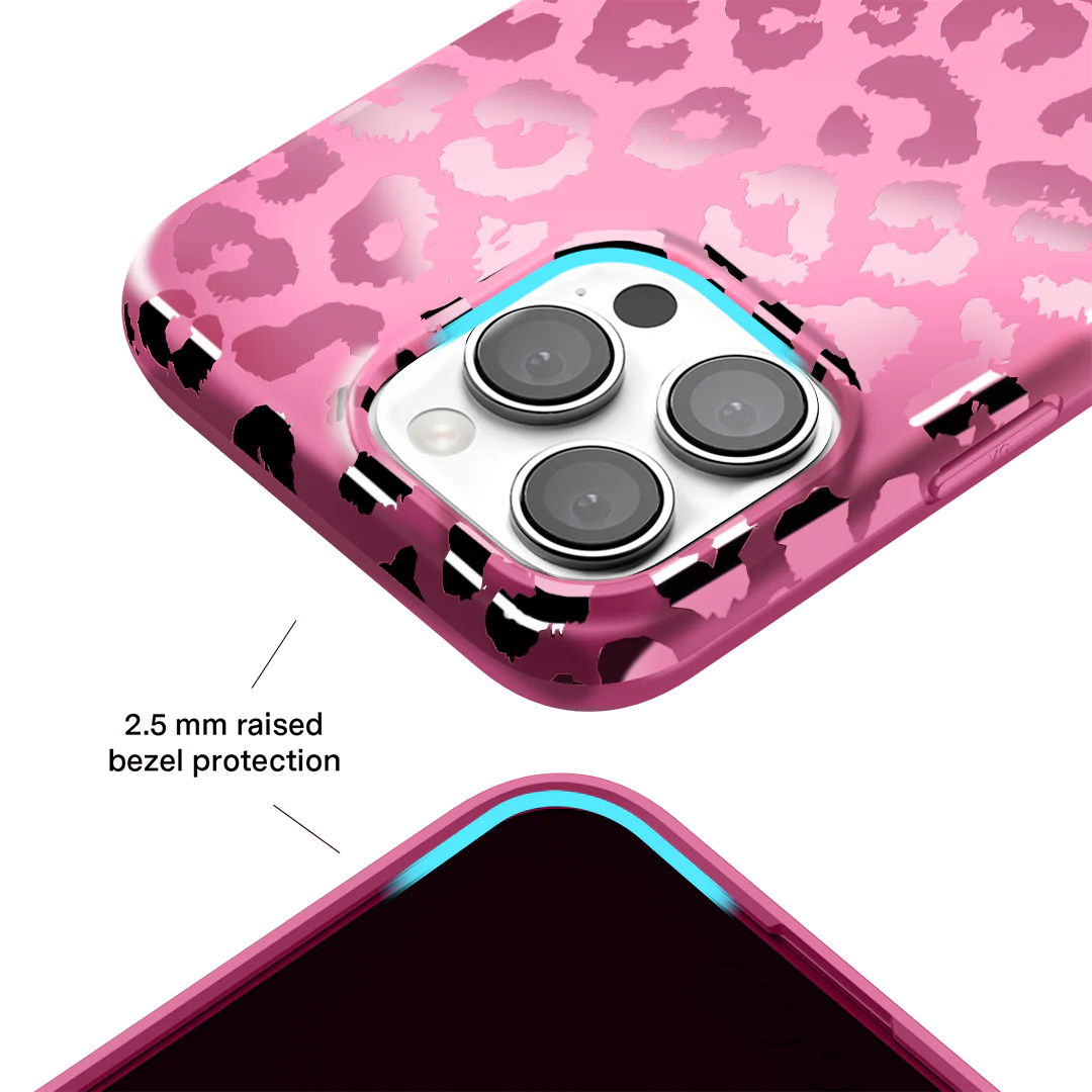 Pink Ruby Leopard iPhone Case - Image 123
