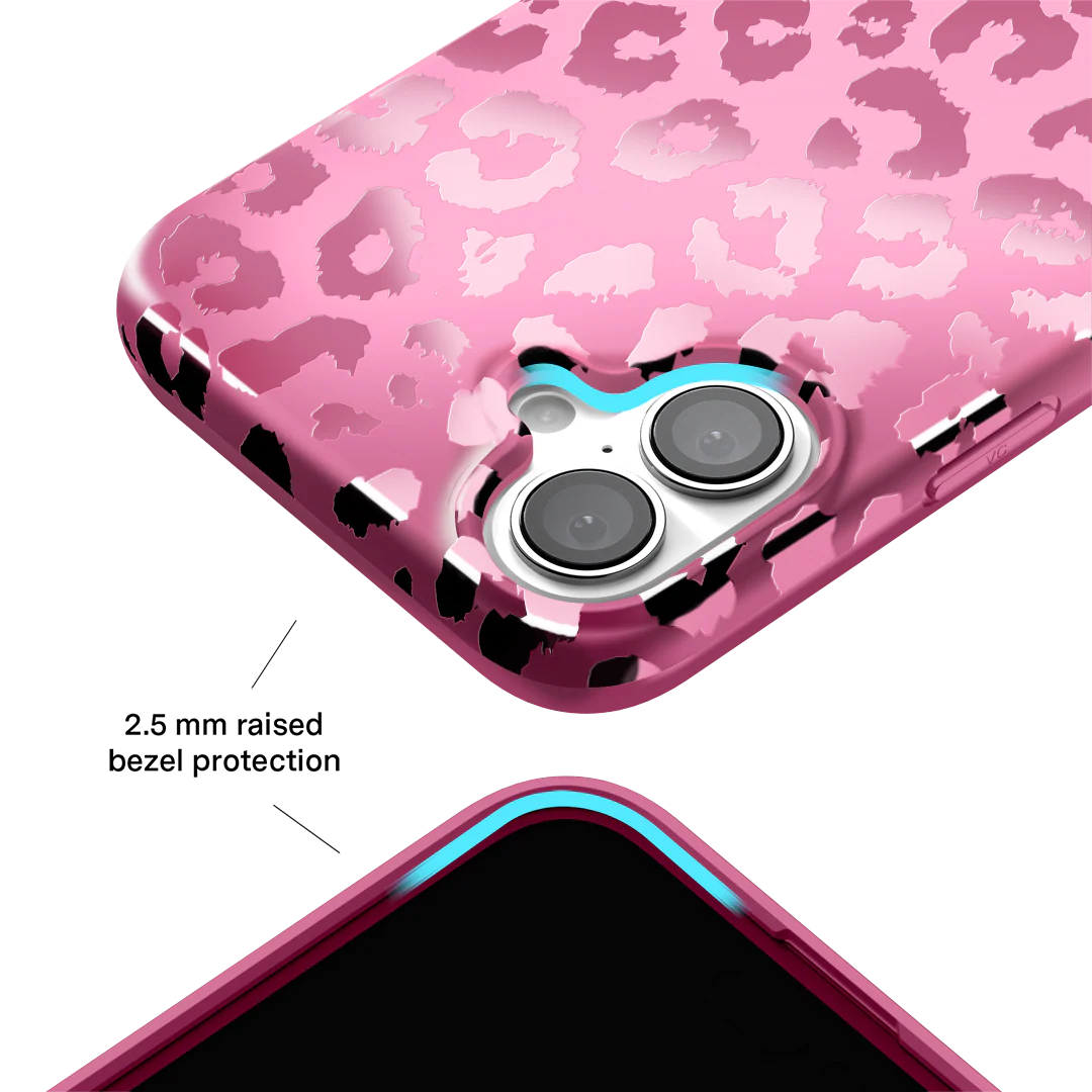 Pink Ruby Leopard iPhone Case - Image 135