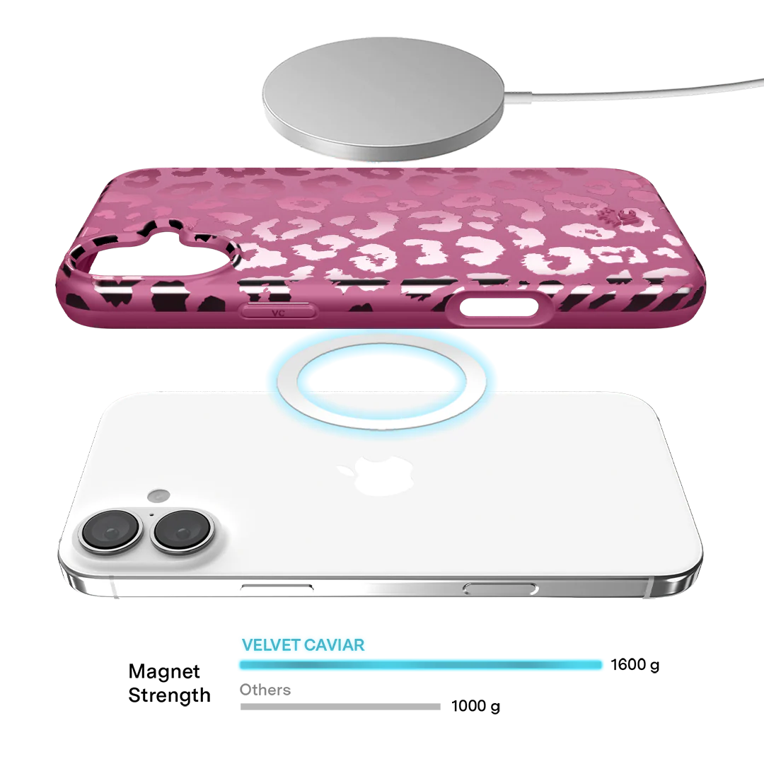 Pink Ruby Leopard iPhone Case - Image 136
