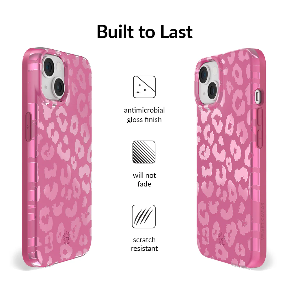 Pink Ruby Leopard iPhone Case - Image 17
