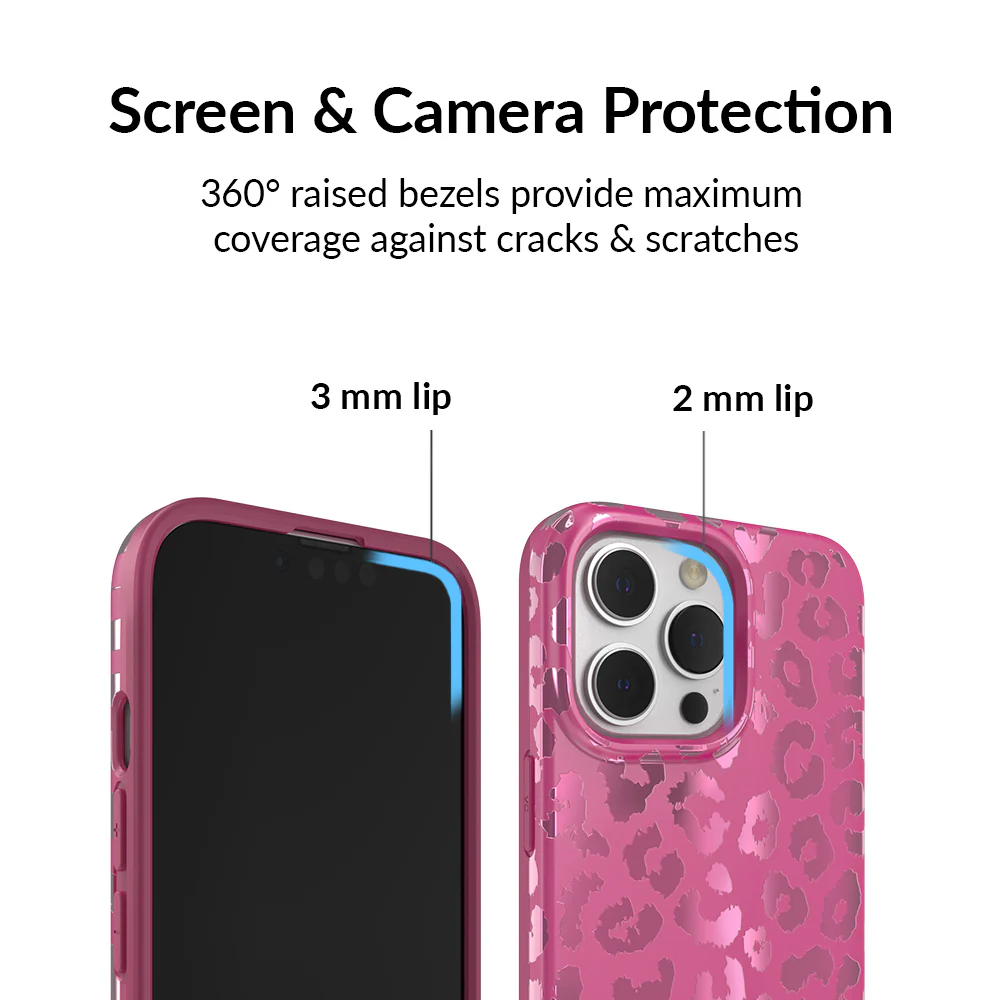 Pink Ruby Leopard iPhone Case - Image 69