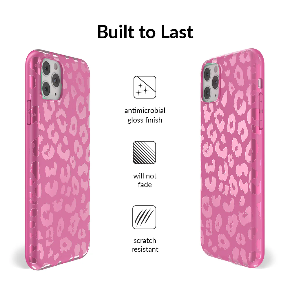 Pink Ruby Leopard iPhone Case - Image 83