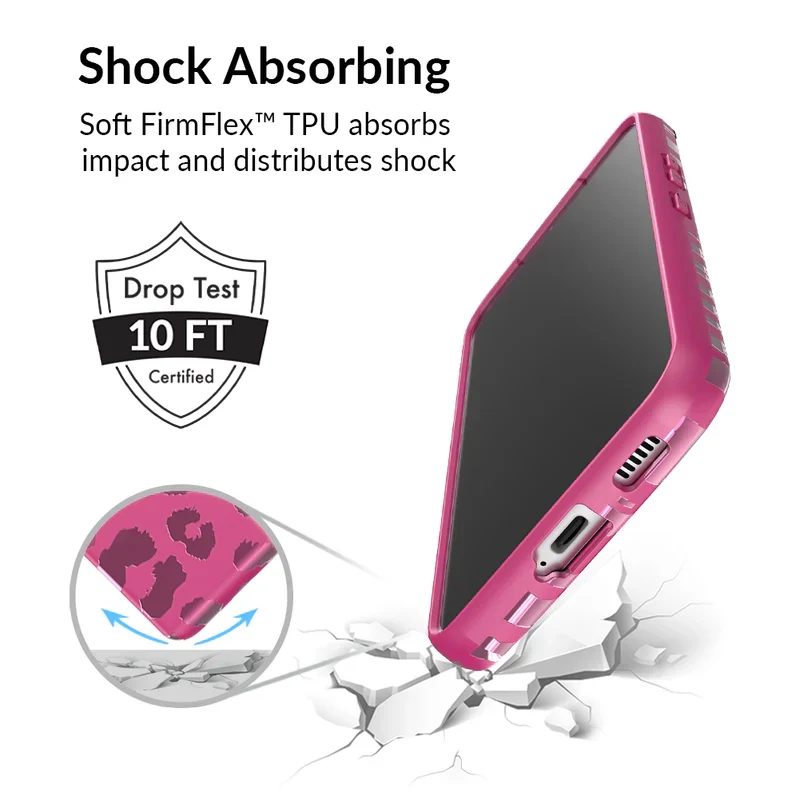Pink Ruby Leopard Samsung Case - Image 46