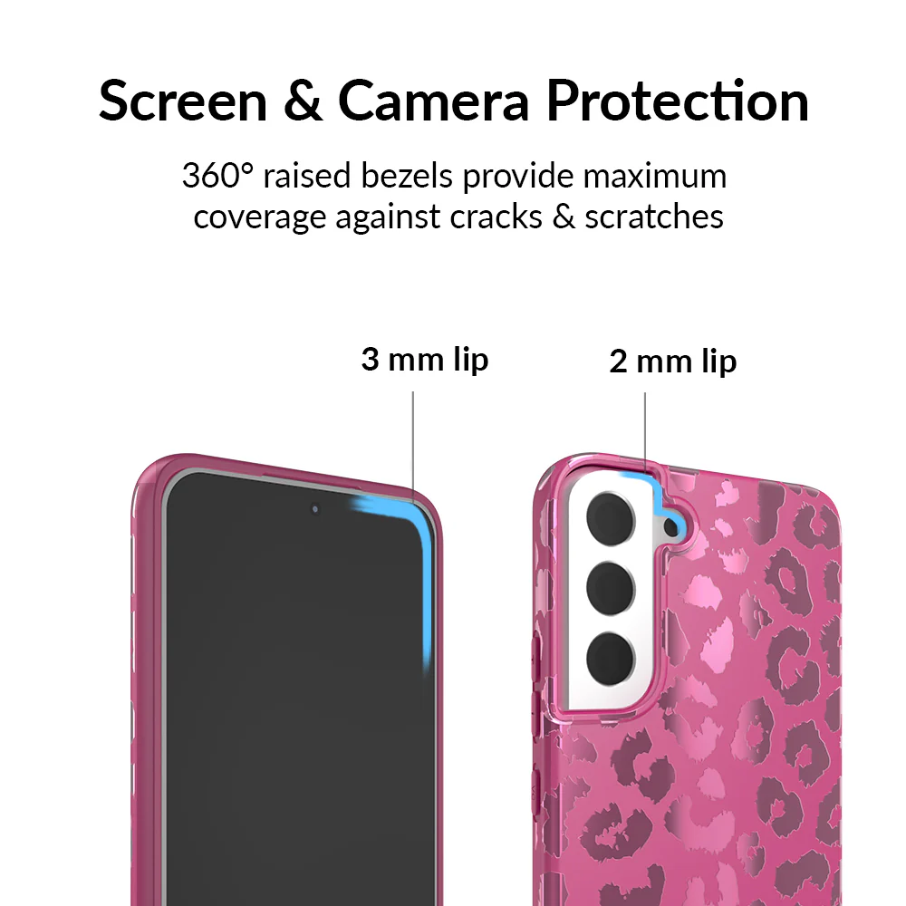 Pink Ruby Leopard Samsung Case - Image 9