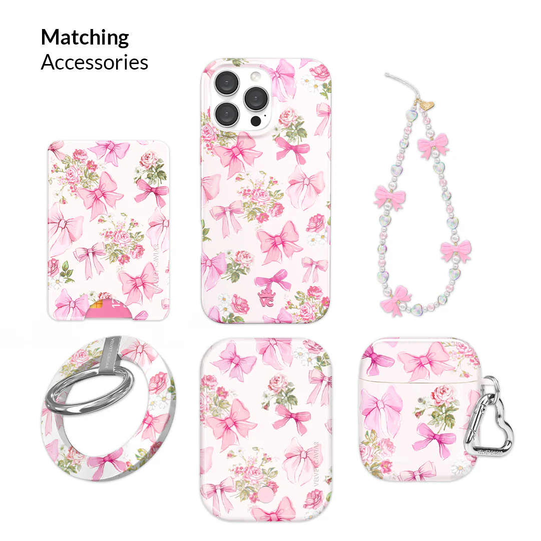 Posie Pink Bows MacBook Case - Image 5