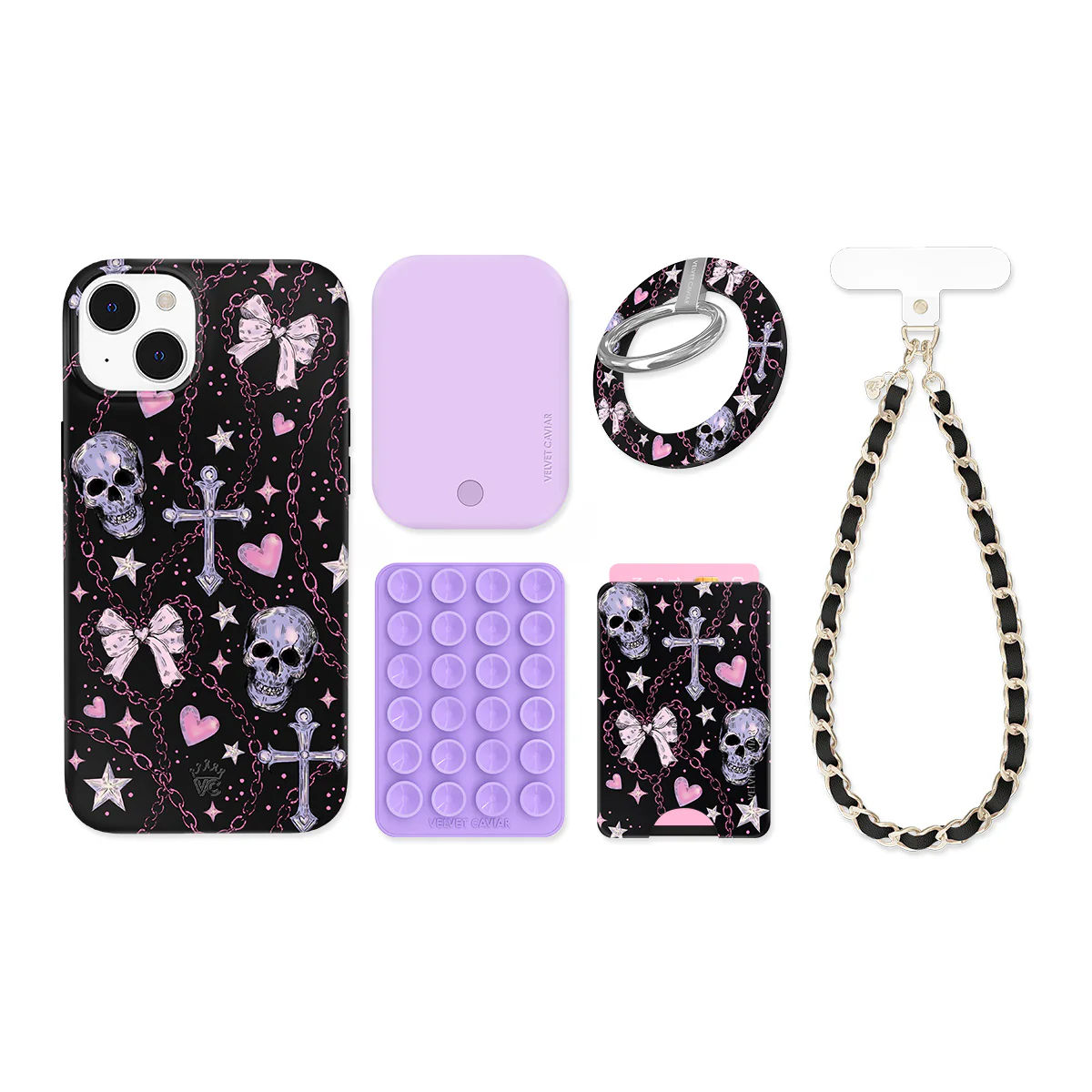 Pretty Punk Skulls iPhone Bundle Set - Image 13