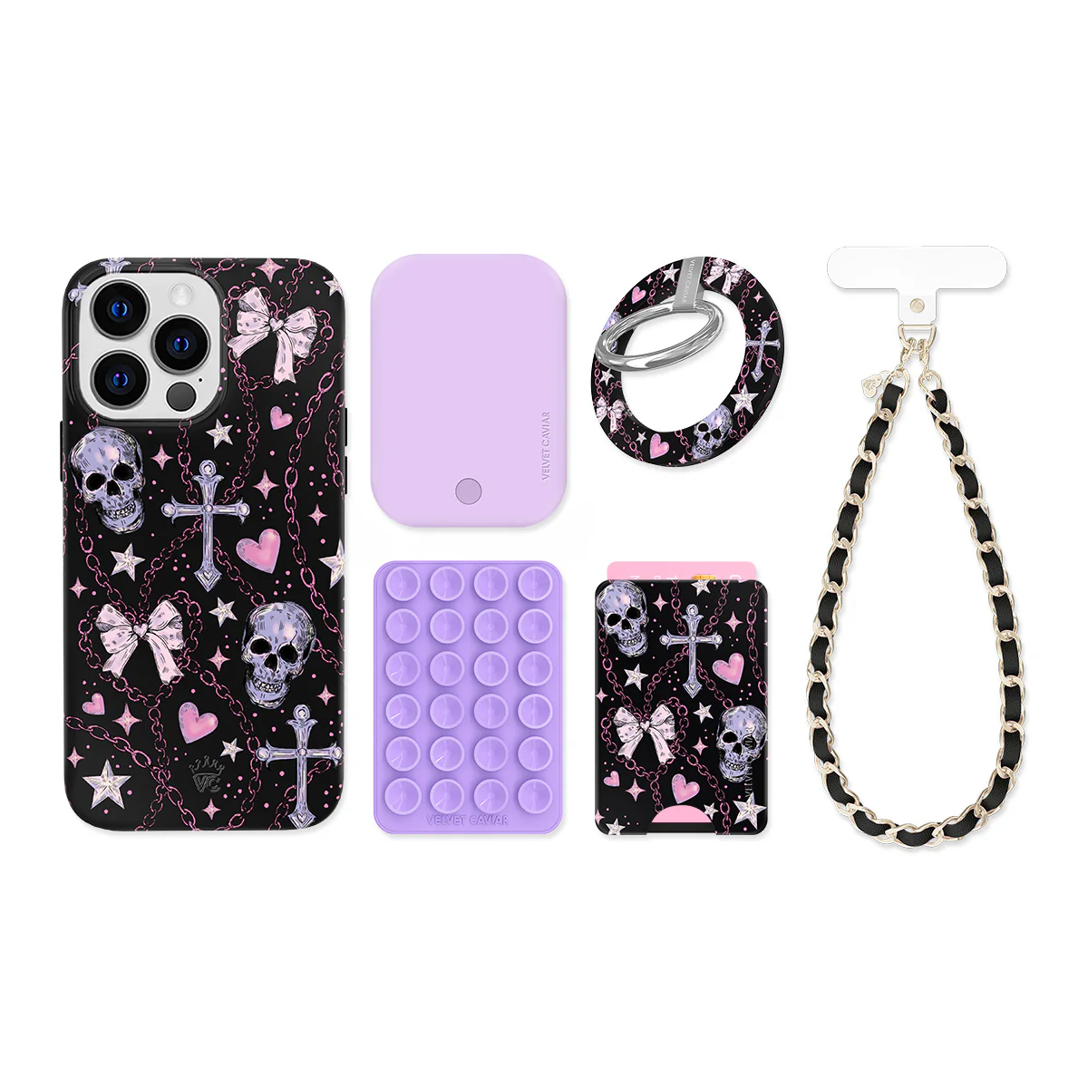 Pretty Punk Skulls iPhone Bundle Set - Image 17