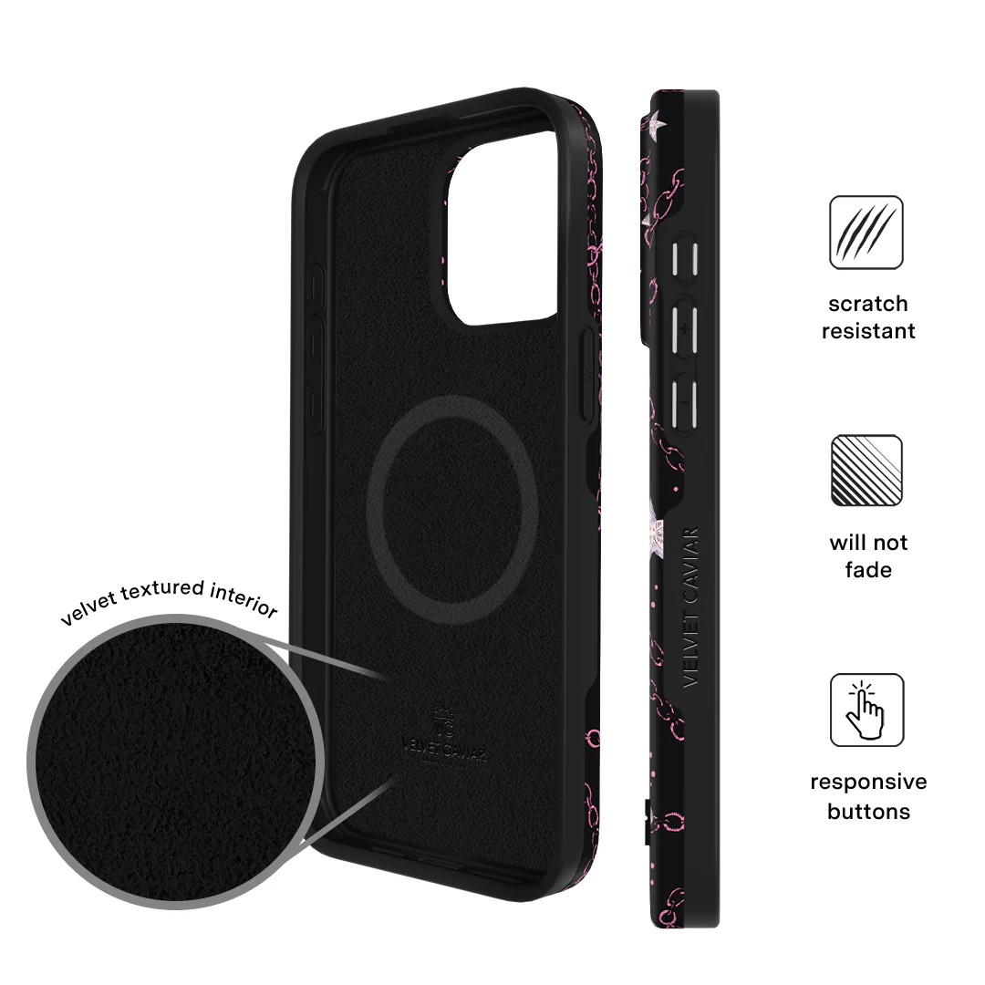 Pretty Punk Skulls iPhone Case - Image 30