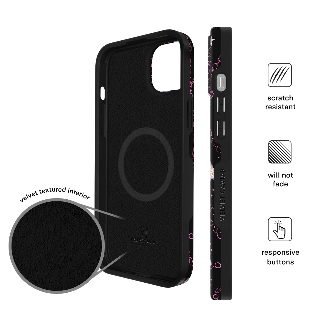 Pretty Punk Skulls iPhone Case - Image 45