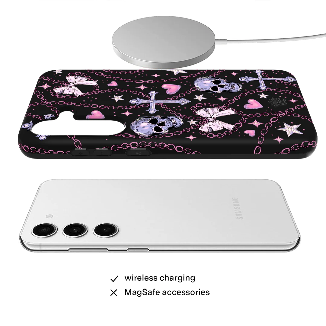 Pretty Punk Skulls Samsung Case - Image 18