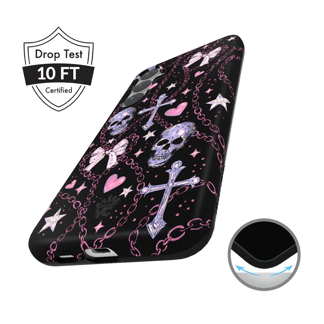 Pretty Punk Skulls Samsung Case - Image 19