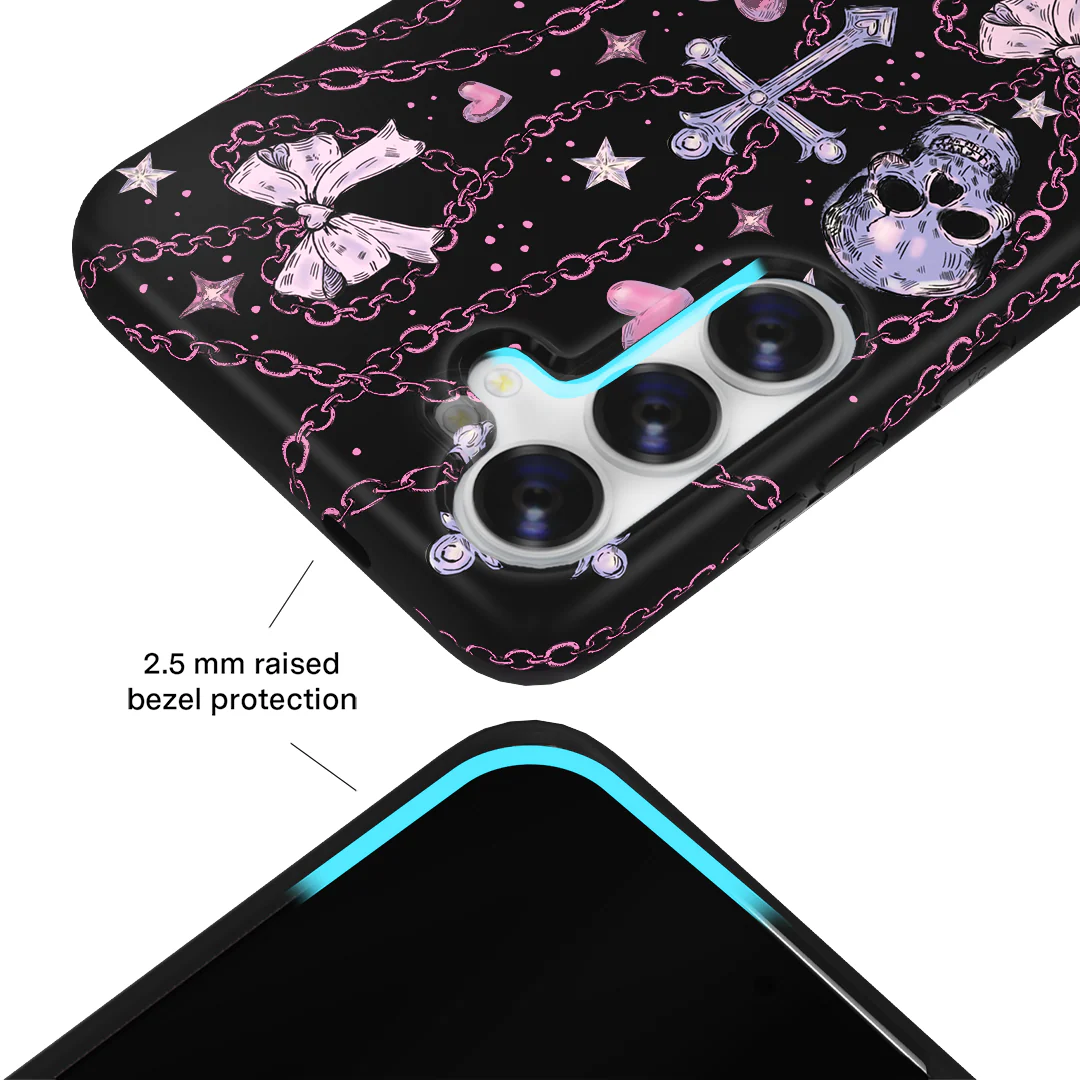 Pretty Punk Skulls Samsung Case - Image 22