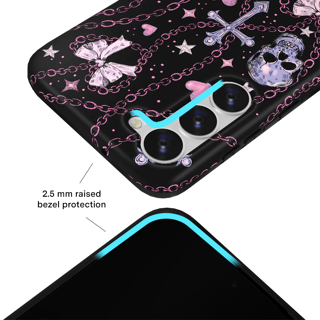 Pretty Punk Skulls Samsung Case - Image 37
