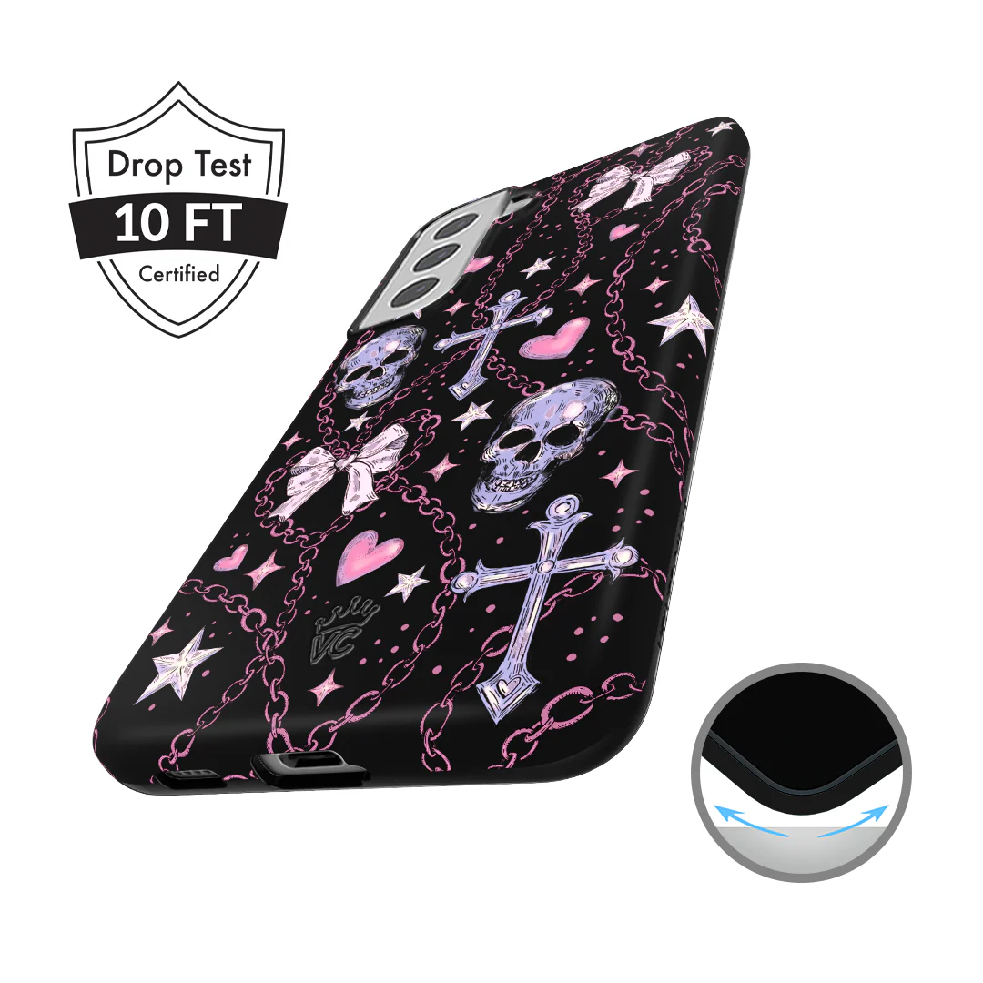 Pretty Punk Skulls Samsung Case - Image 54