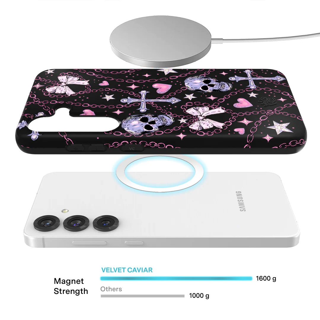 Pretty Punk Skulls Samsung Case - Image 8