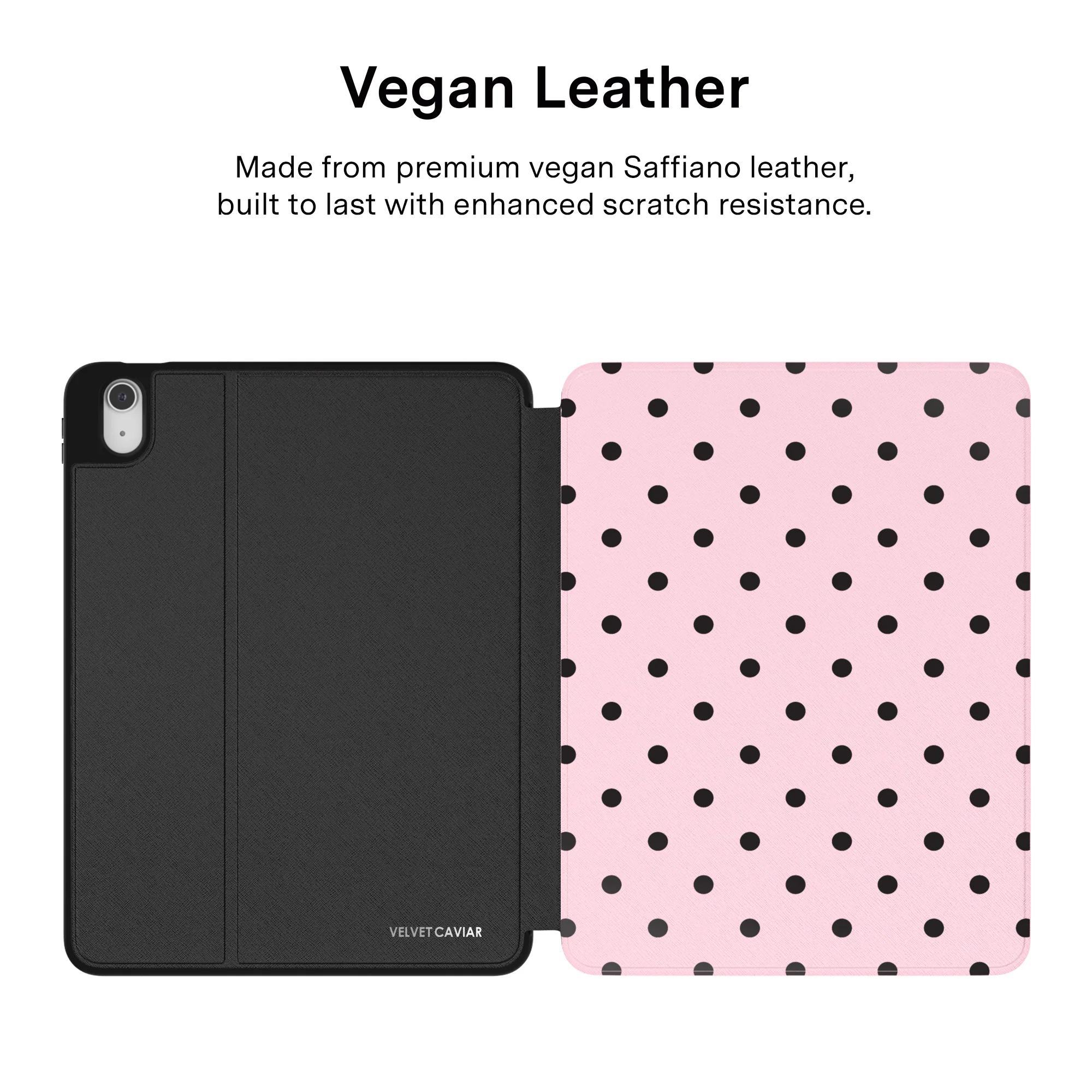 Princess Pink Polka Dot iPad Case - Image 10