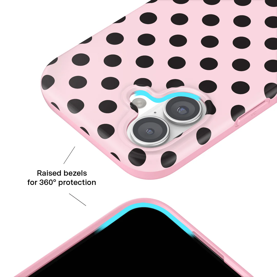 Princess Pink Polka Dot iPhone Case - Image 38