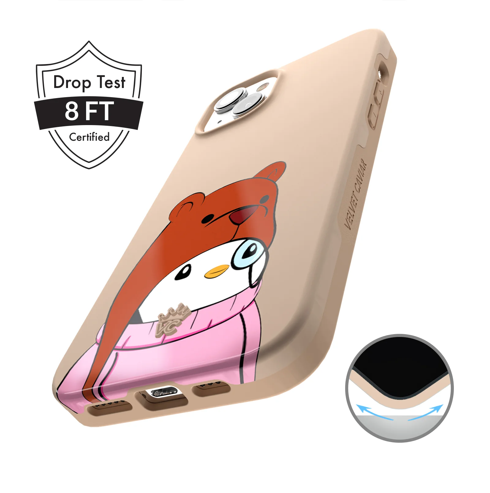 Pudgy Penguins Huddle Up iPhone Case - Image 17