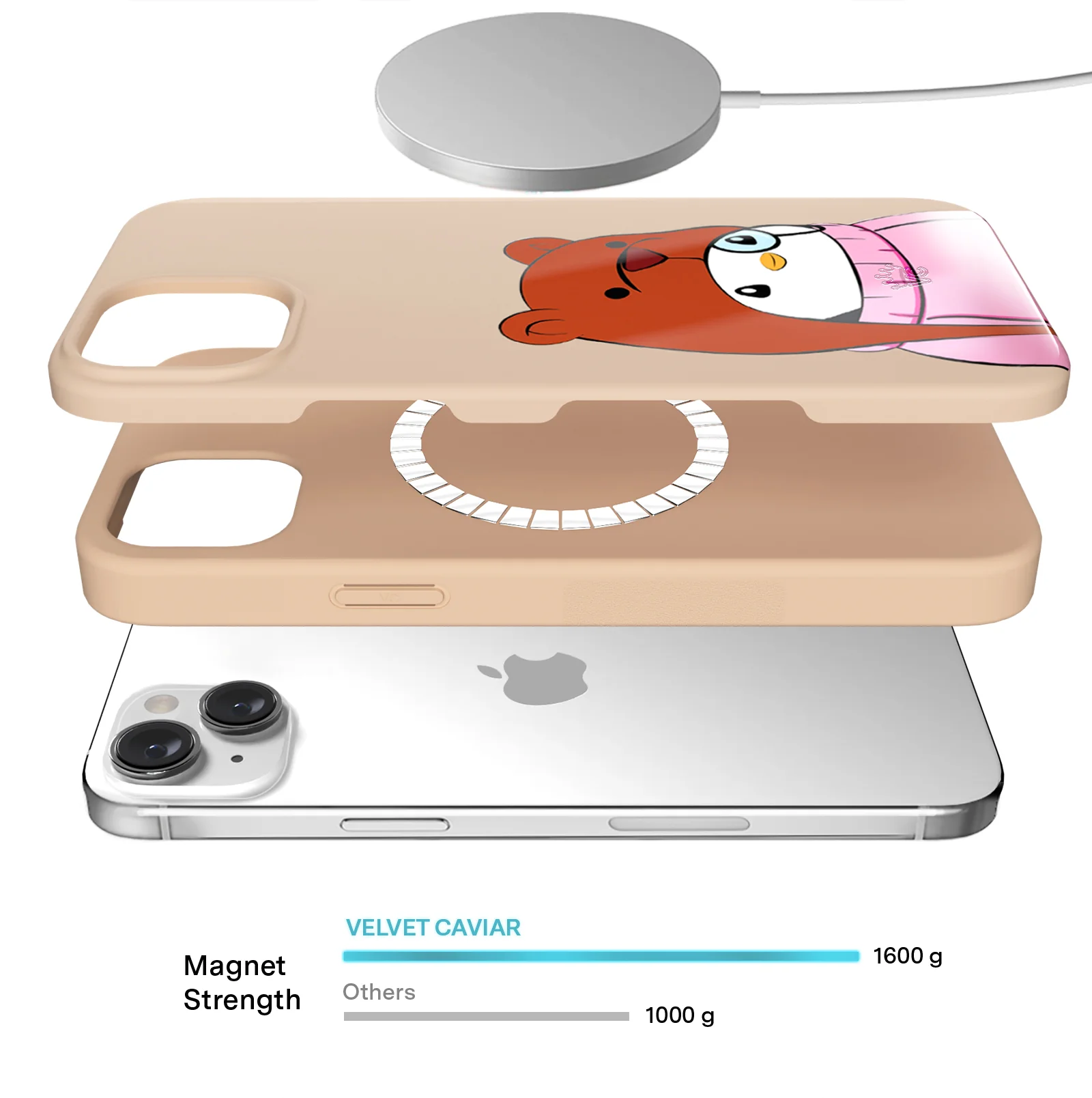 Pudgy Penguins Huddle Up iPhone Case - Image 58