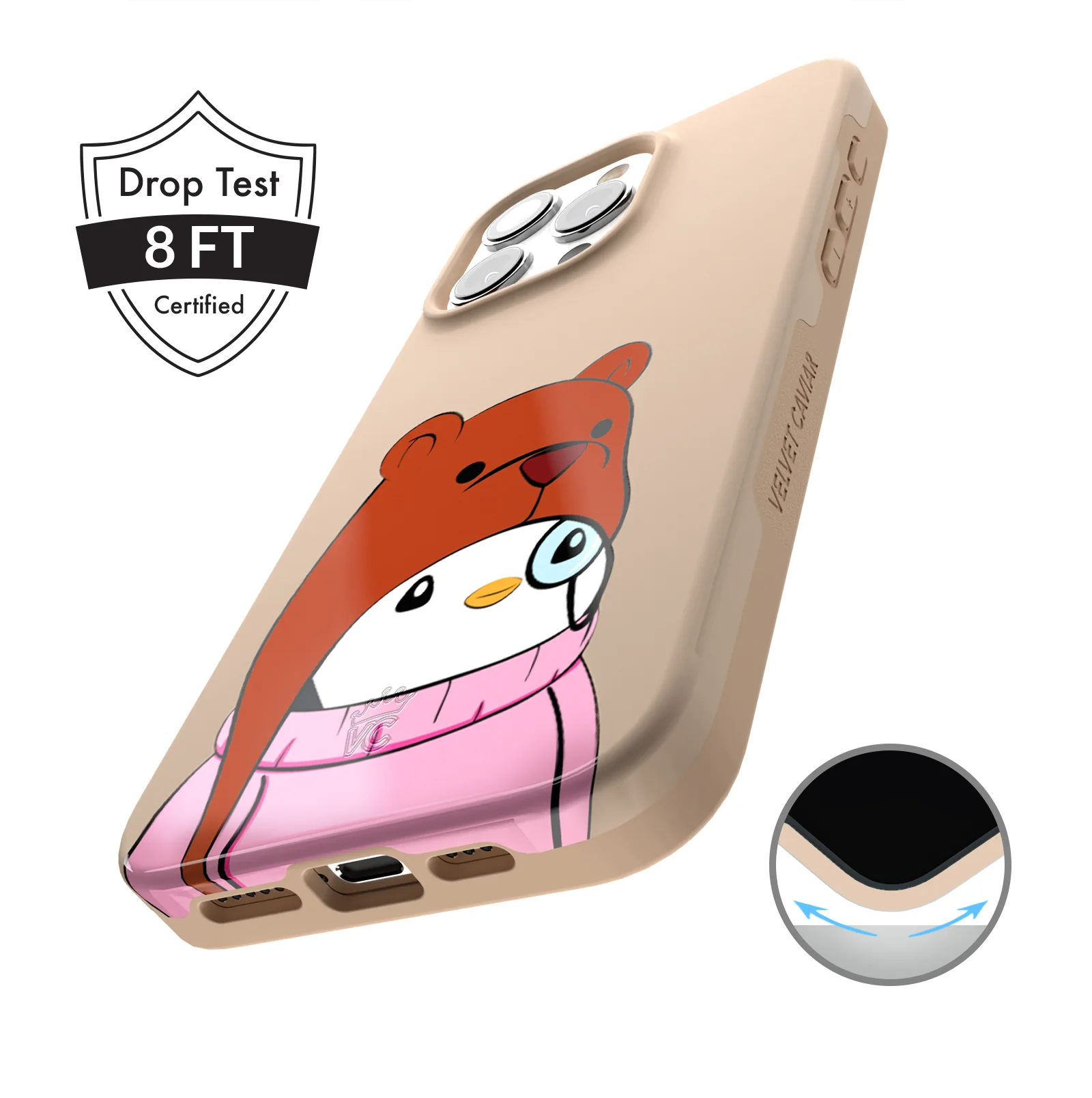 Pudgy Penguins Huddle Up iPhone Case - Image 65