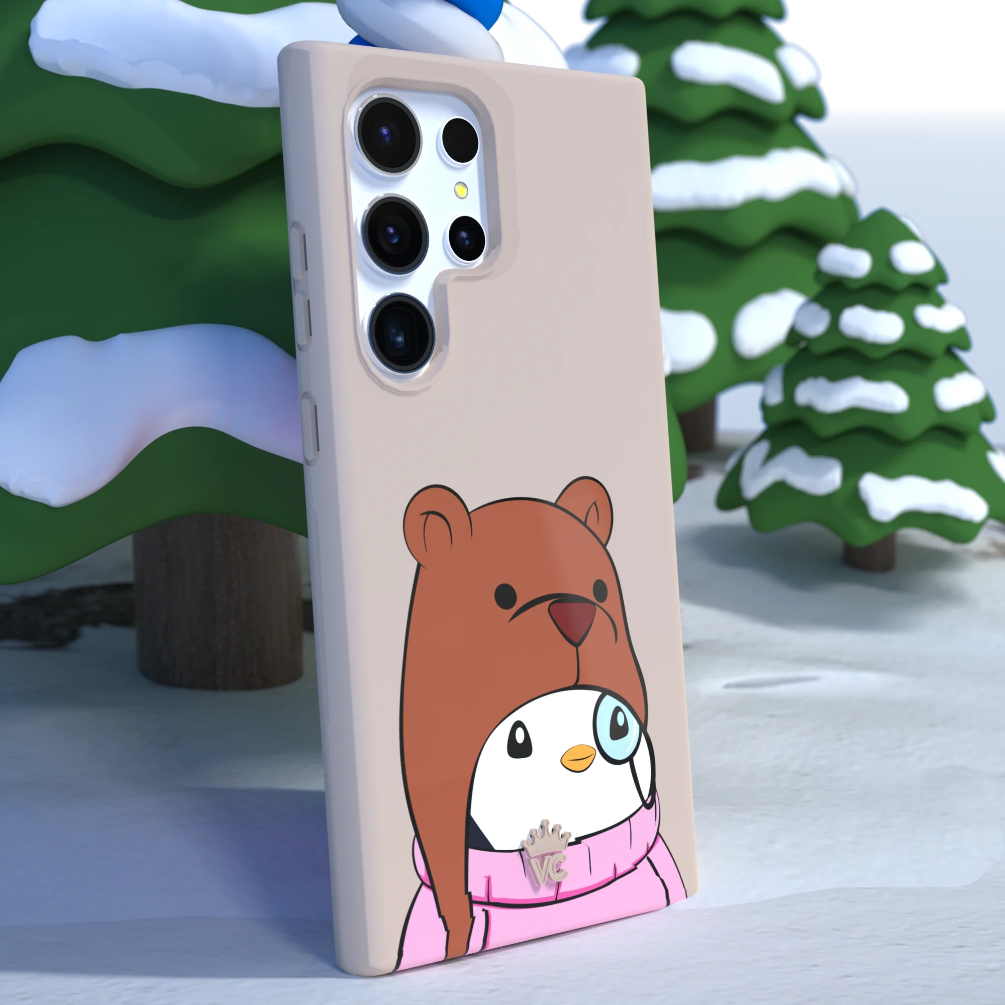Pudgy Penguins Huddle Up Samsung Case - Image 56