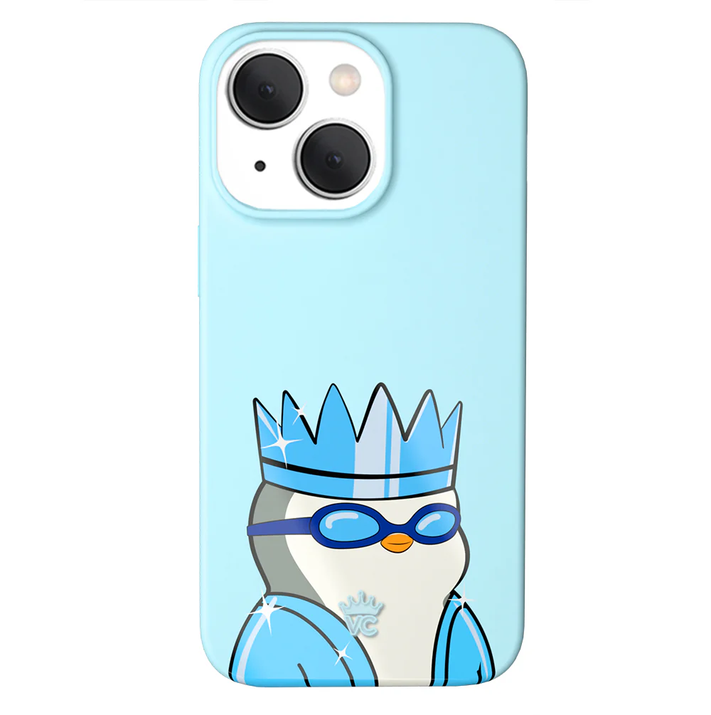 Pudgy Penguins Polar Blue iPhone Case - Image 13