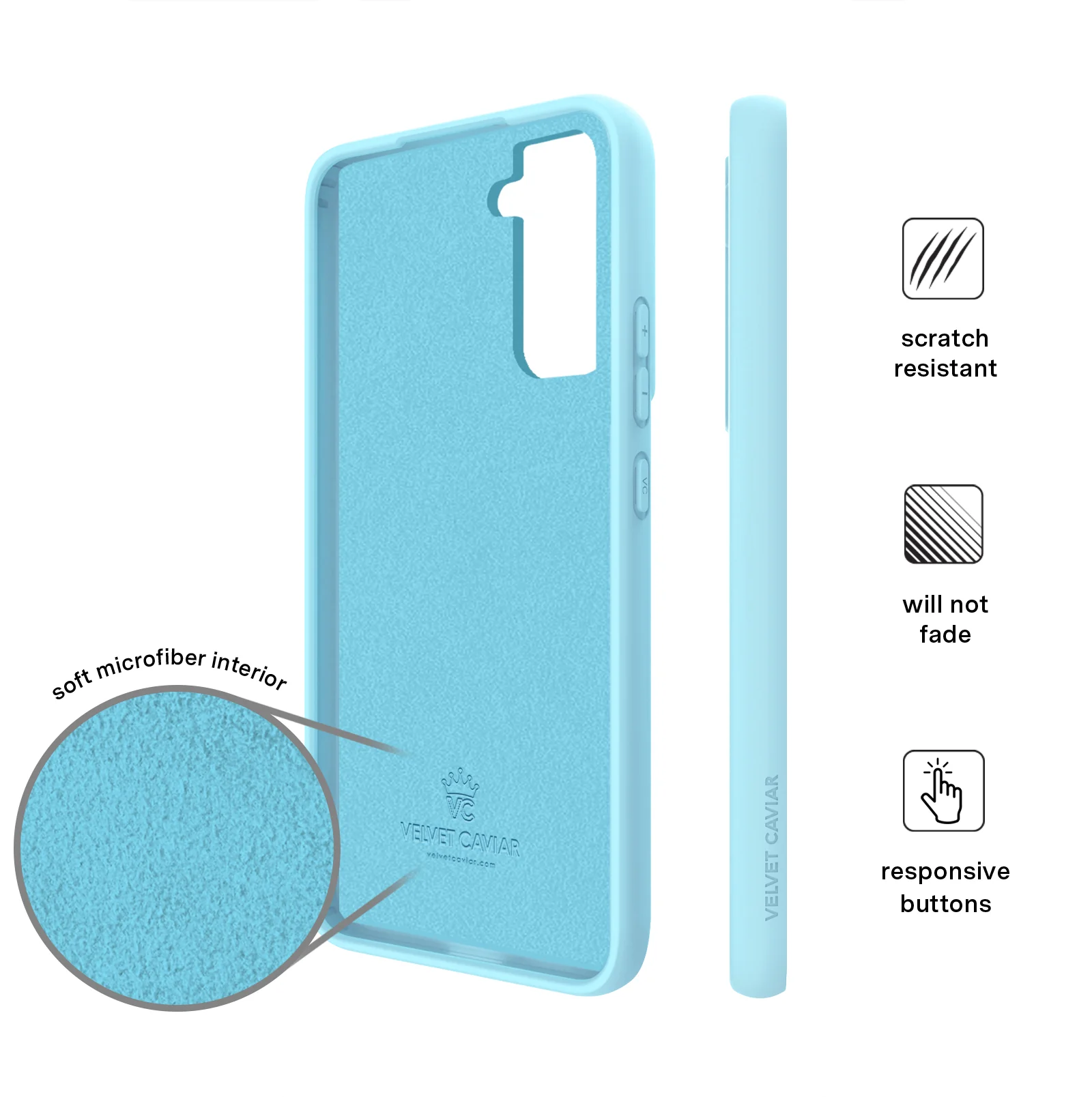 Pudgy Penguins Polar Blue Samsung Case - Image 6