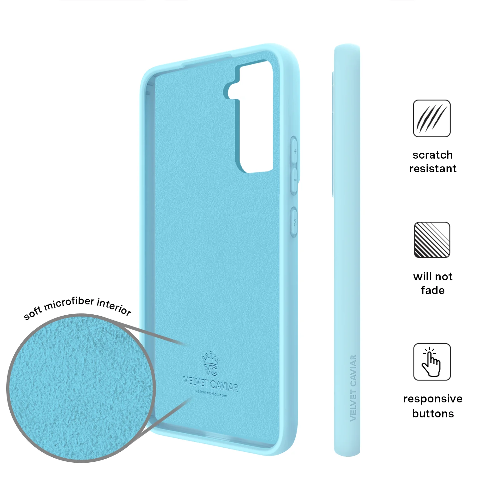 Pudgy Penguins Polar Blue Samsung Case - Image 60