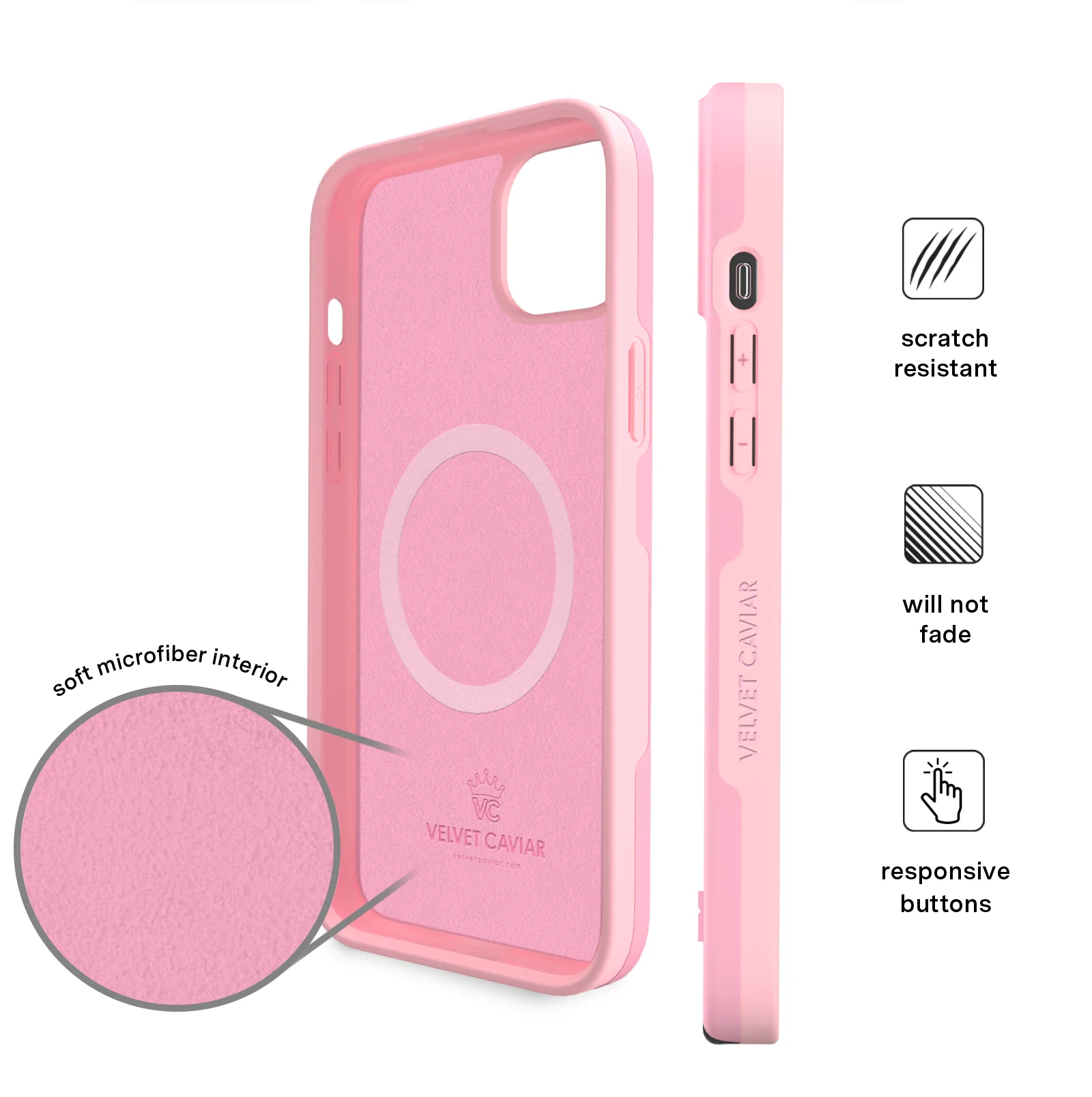 Pudgy Penguins Positive Pink iPhone Case - Image 24