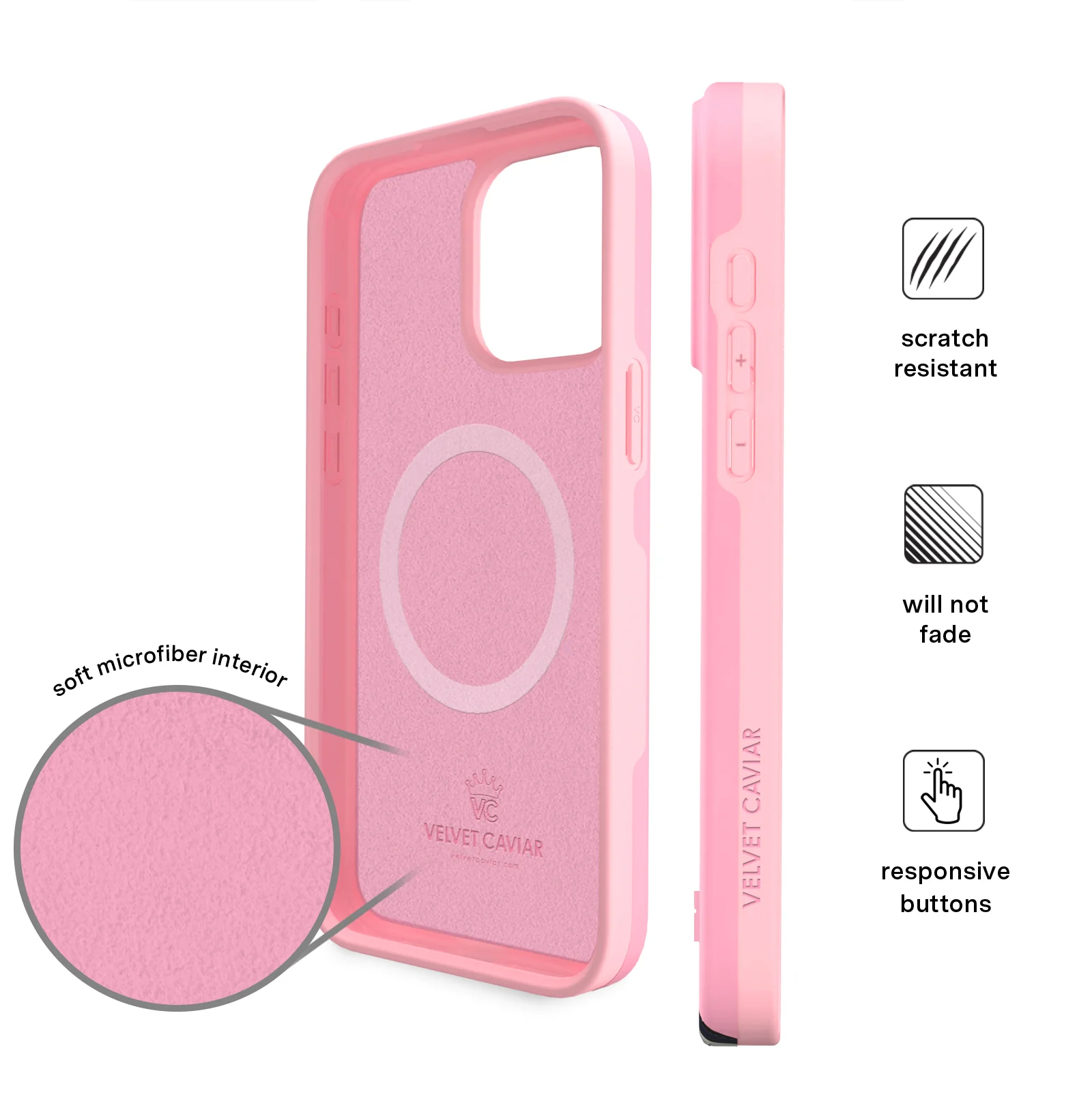 Pudgy Penguins Positive Pink iPhone Case - Image 6