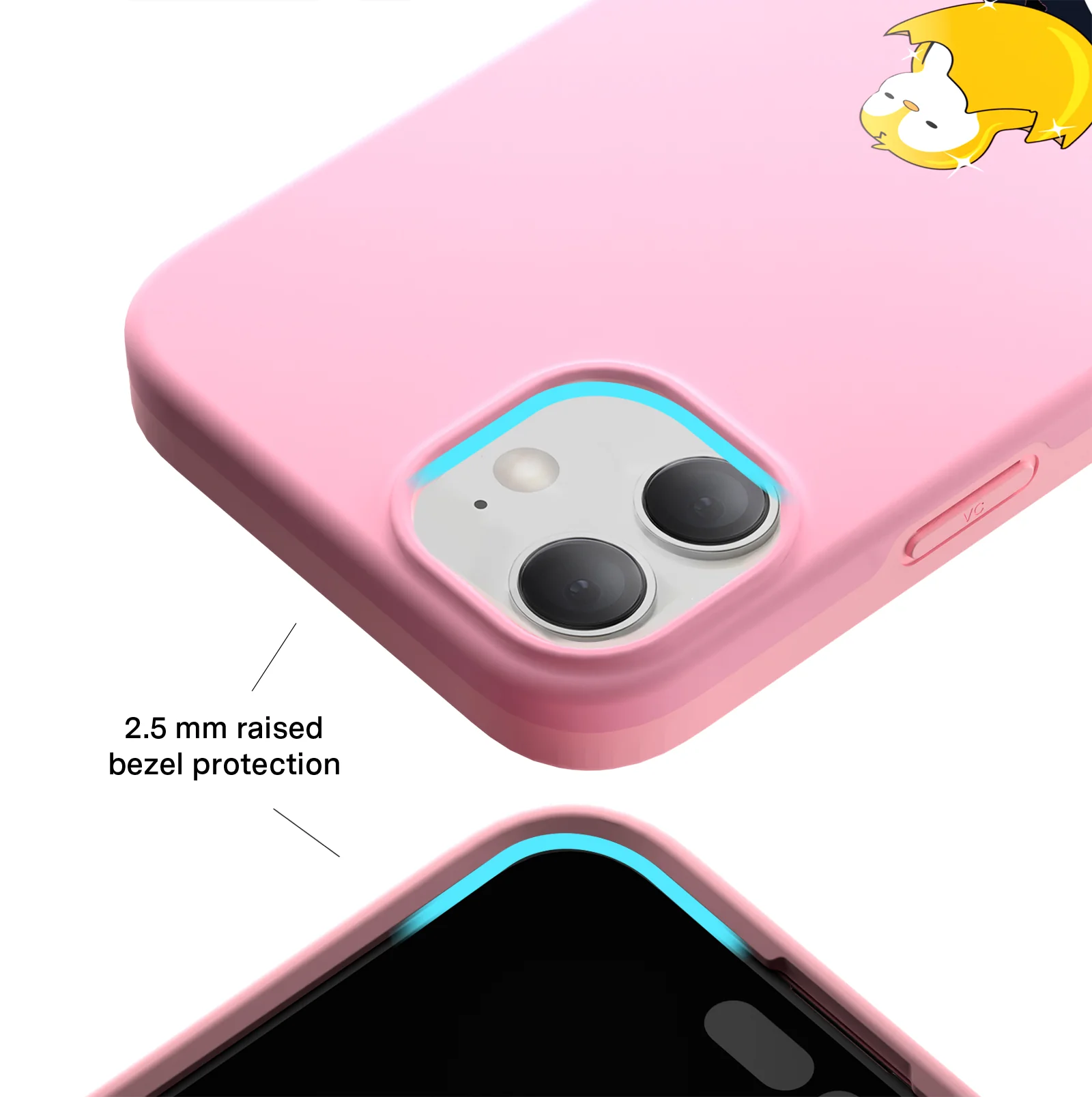 Pudgy Penguins Positive Pink iPhone Case - Image 82