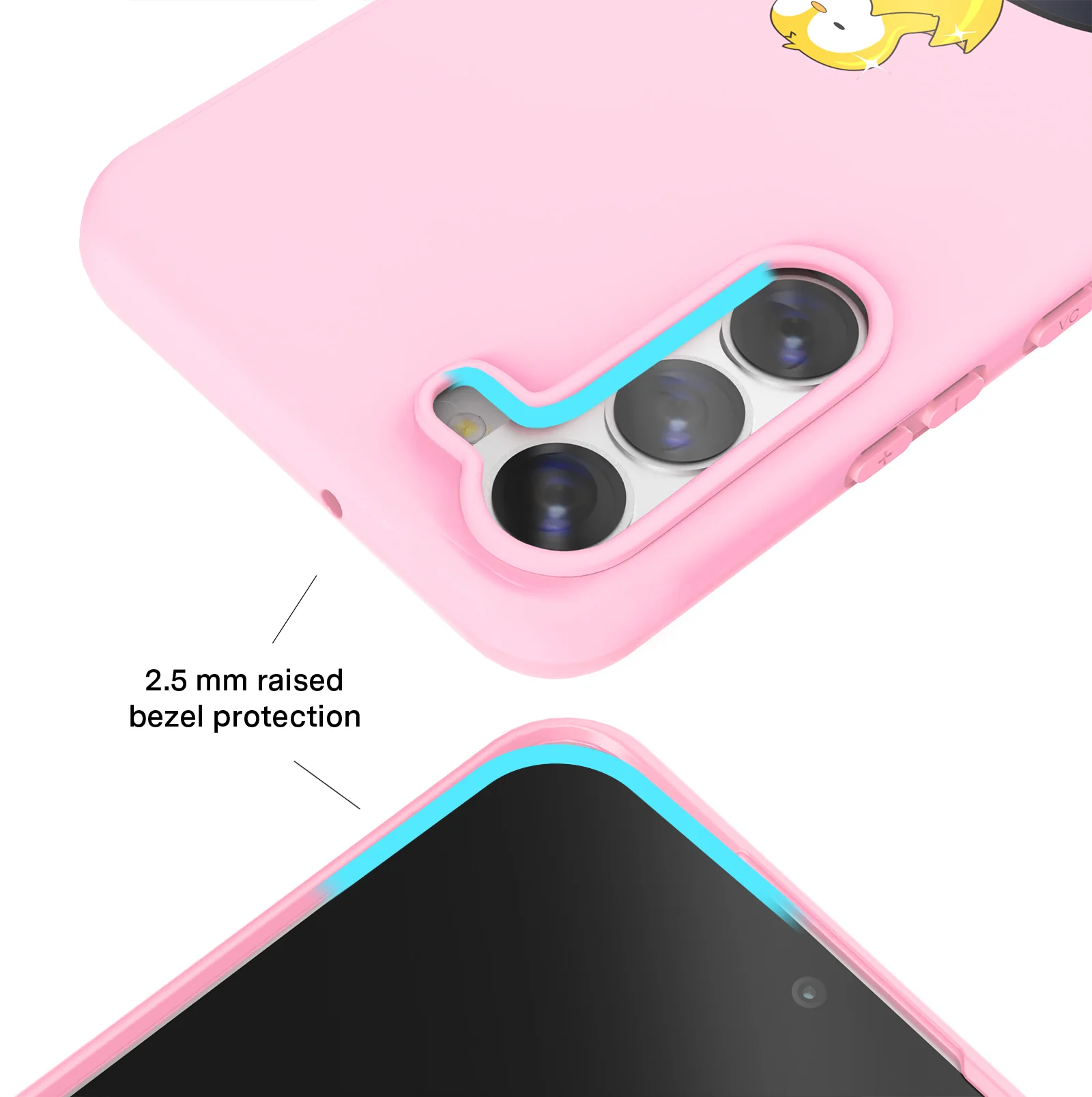 Pudgy Penguins Positive Pink Samsung Case - Image 27