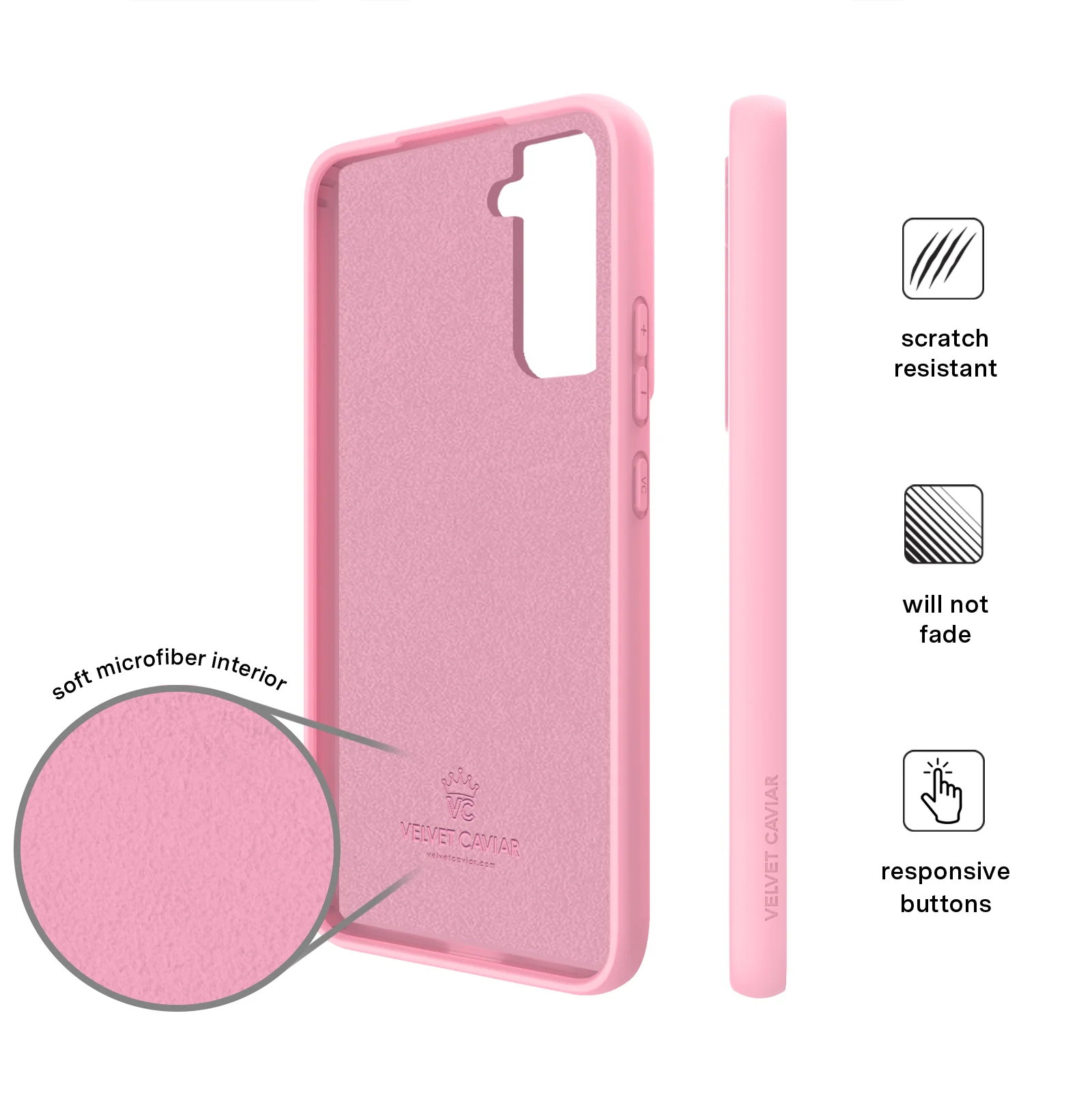 Pudgy Penguins Positive Pink Samsung Case - Image 42