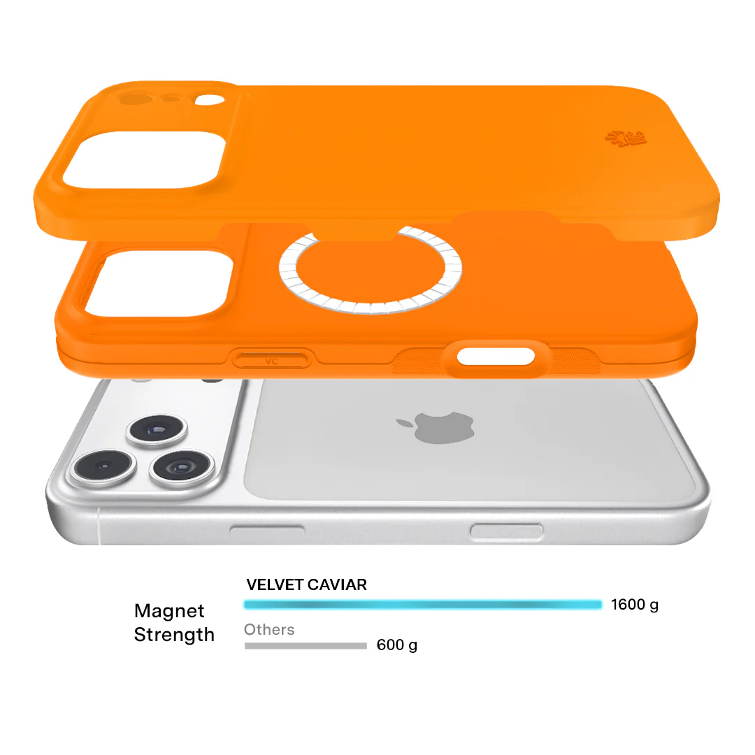 Pumpkin Spice Orange iPhone Case - Image 10