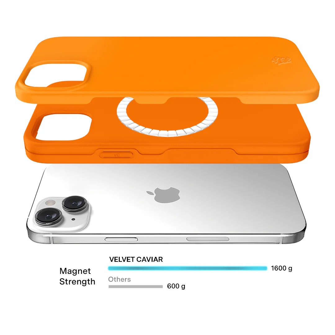 Pumpkin Spice Orange iPhone Case - Image 76