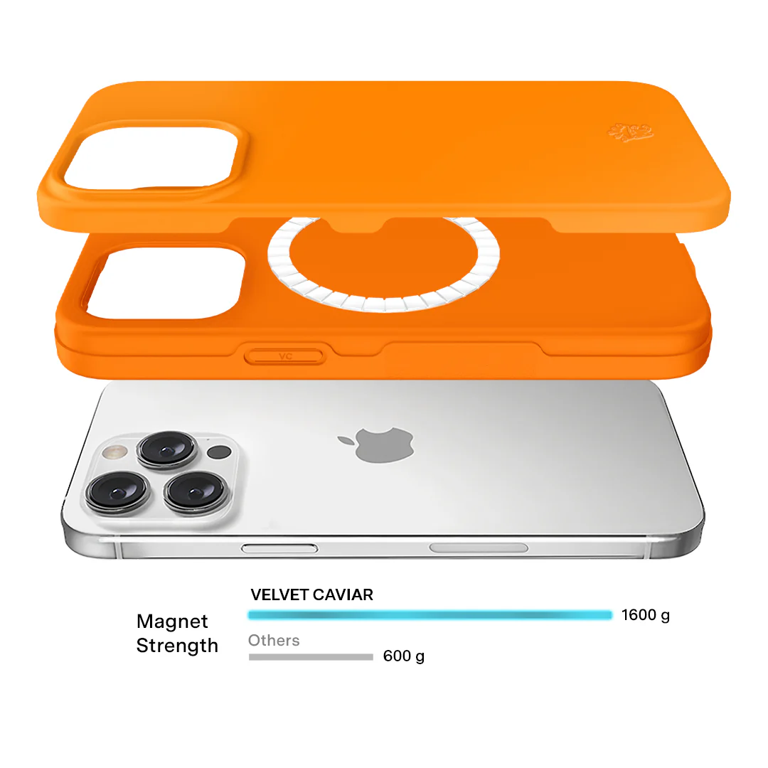 Pumpkin Spice Orange iPhone Case - Image 88