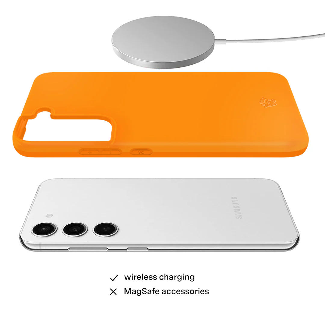 Pumpkin Spice Orange Samsung Case - Image 54